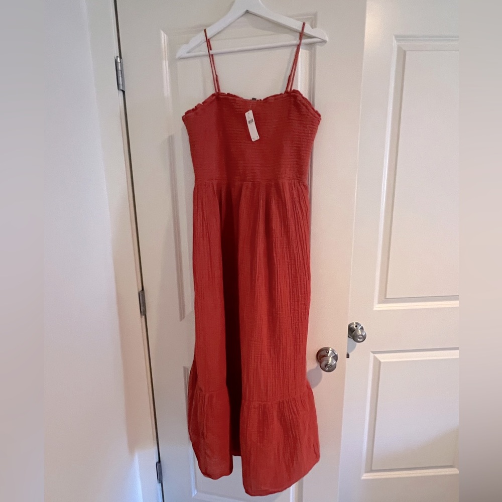 Anthropologie, smocked beach dress, women’s size large